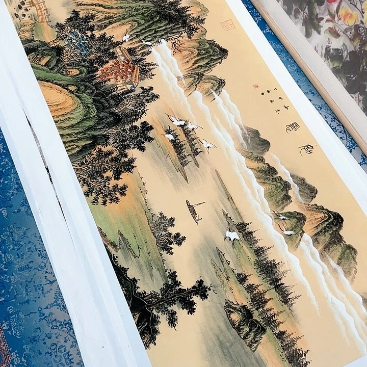 国画书画描金拓染金石传拓手写