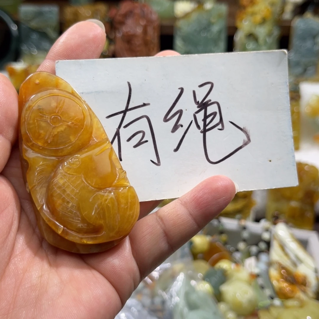 未镶嵌蛇纹石玉颈饰