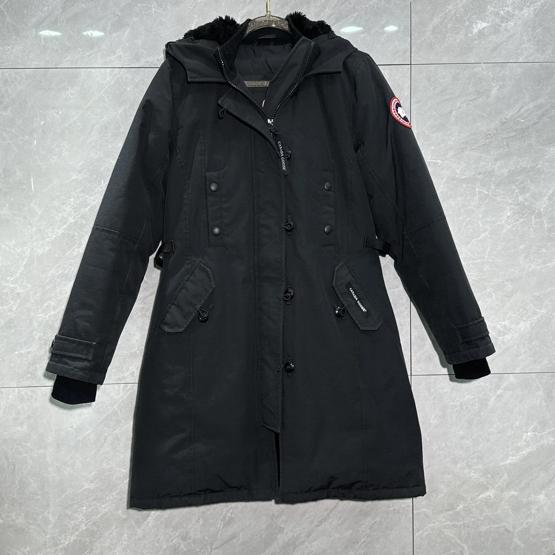 99新 CANADA GOOSE S码 加拿大鹅 长款羽绒服0159