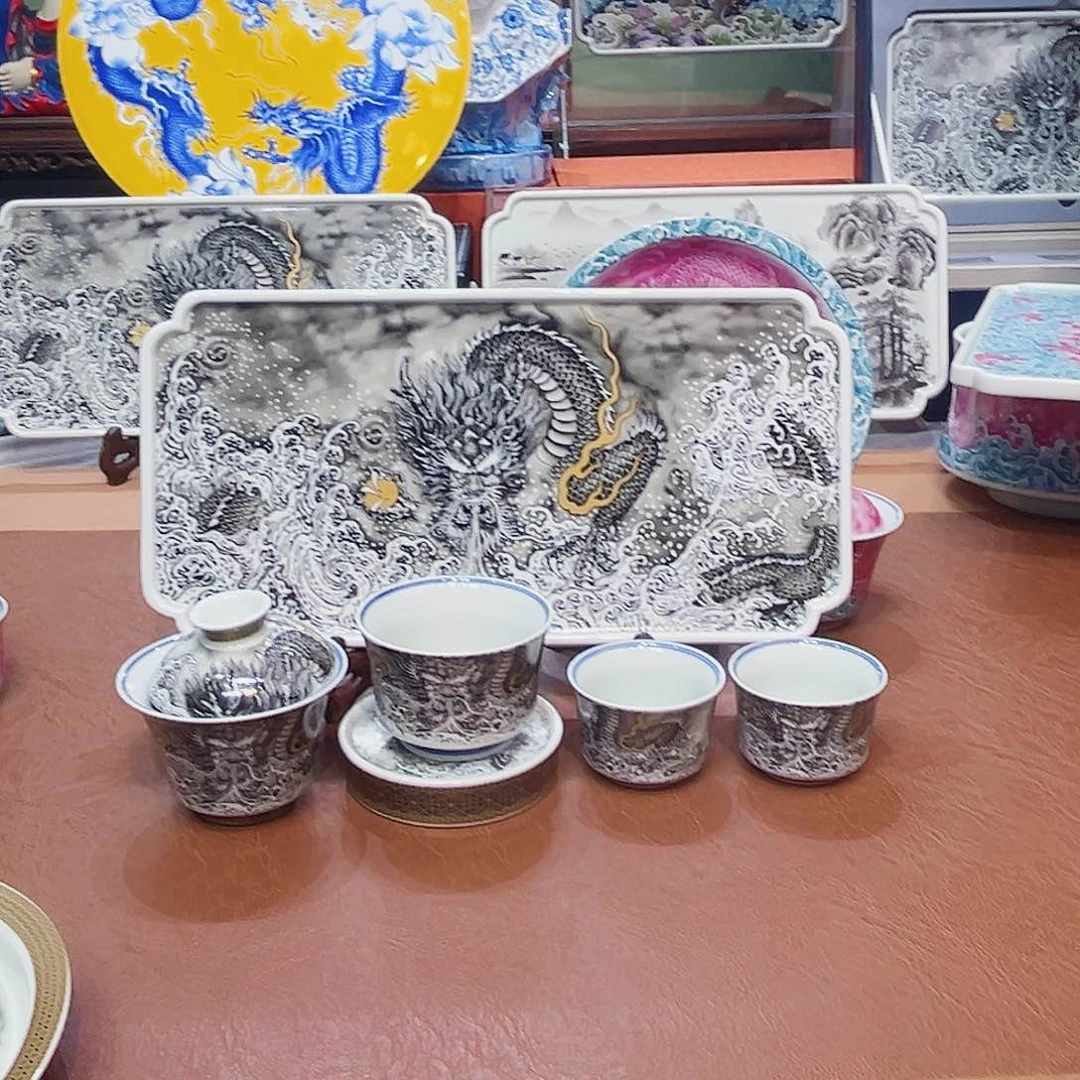 摆件景德镇陶瓷研究所从事生产