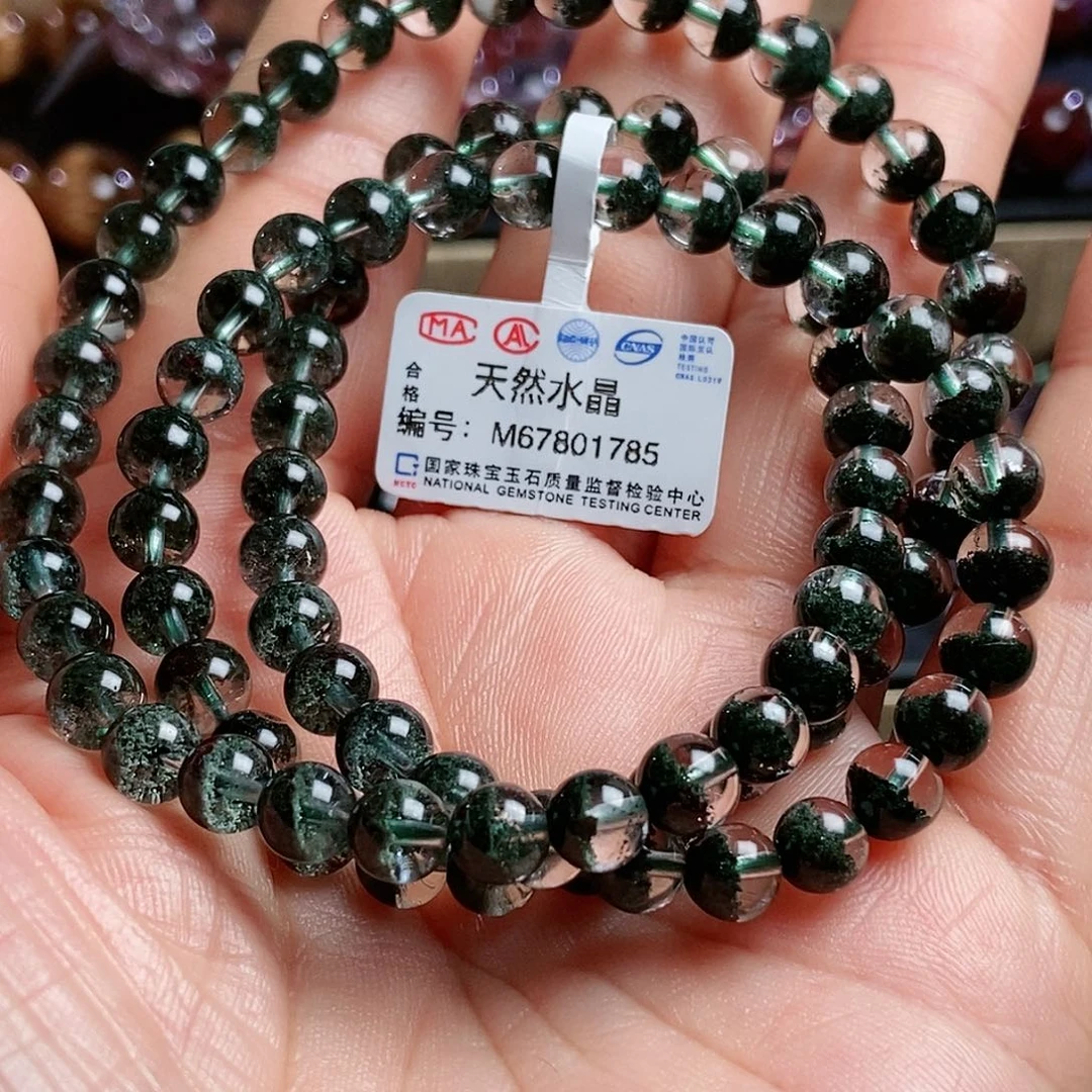 水晶手链未镶嵌三圈6