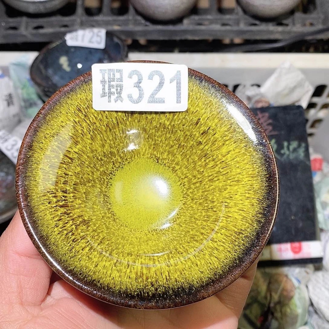 茶盏微瑕建盏主人杯子