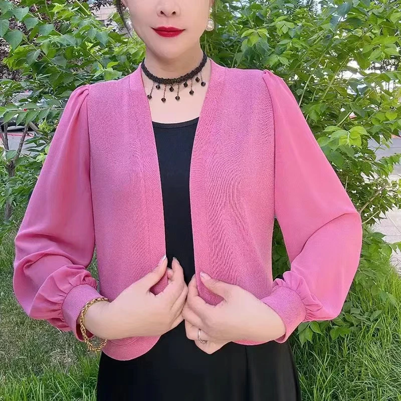 5108时尚百搭洋气防晒外披