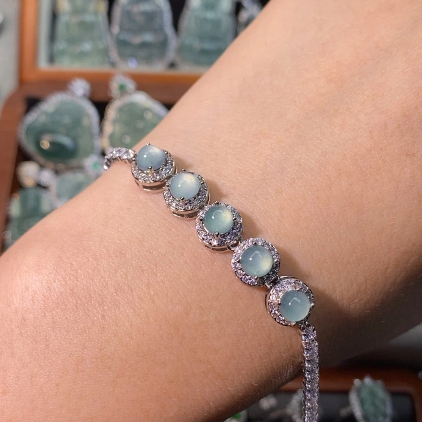 【闪购商品】翡翠未镶嵌颈饰天然