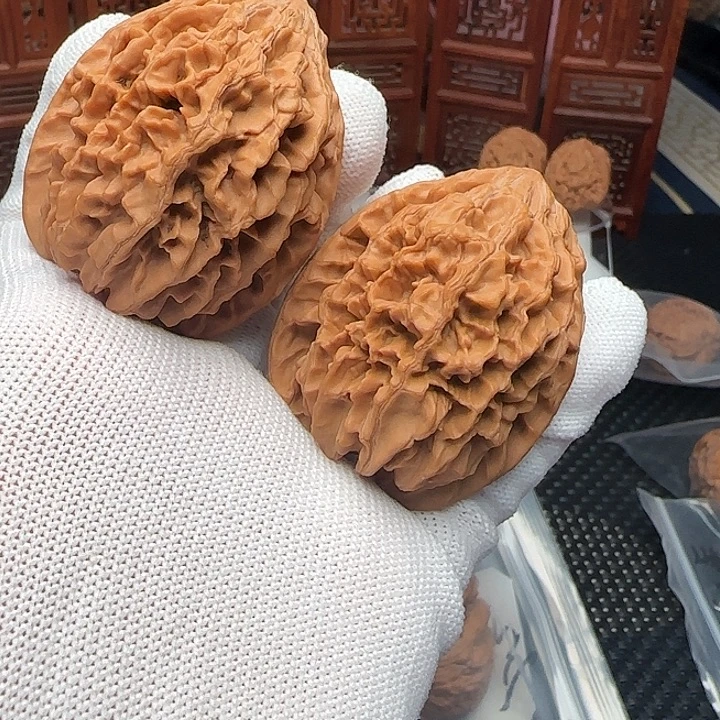 文玩核桃吊坠全品招财鼠45尺无药65克多