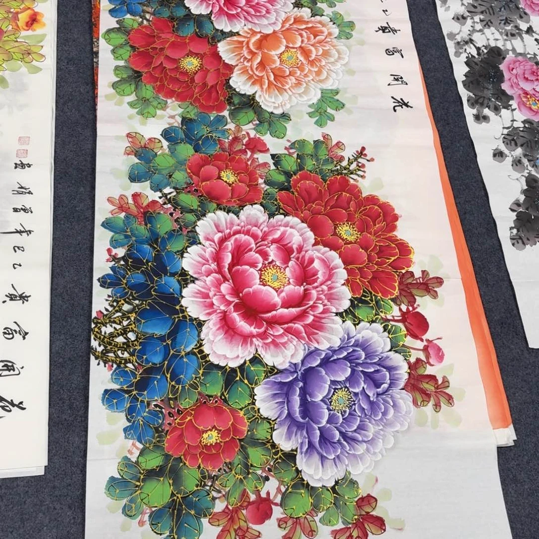 顺****国画180×70画画画画