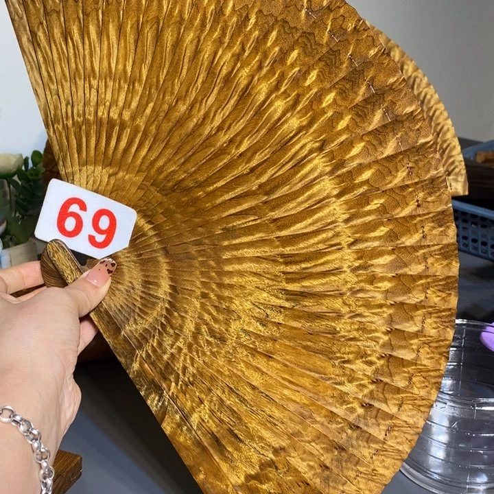 金丝楠春***光金丝楠木扇子
