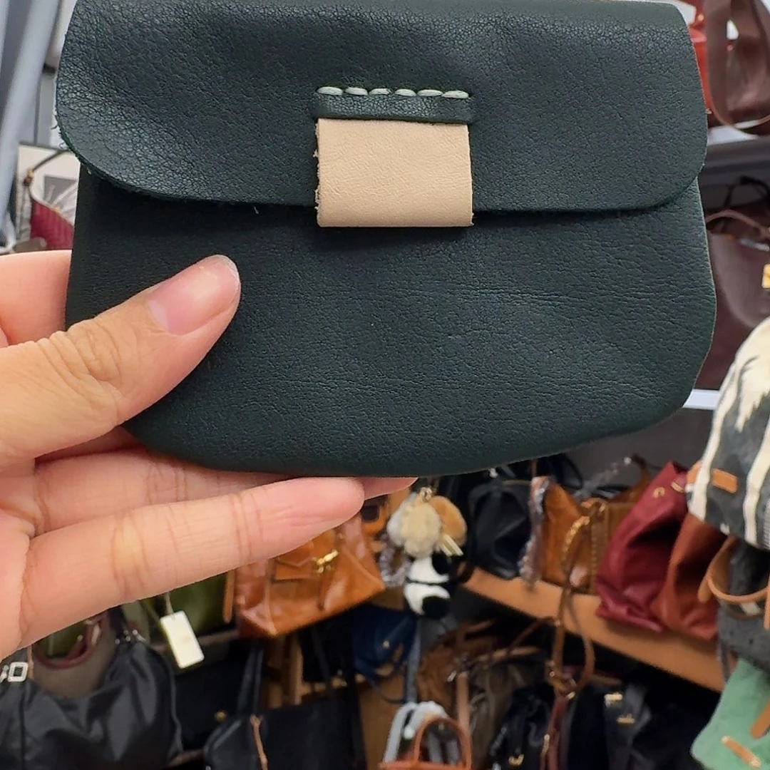 头层牛皮卡包零钱包