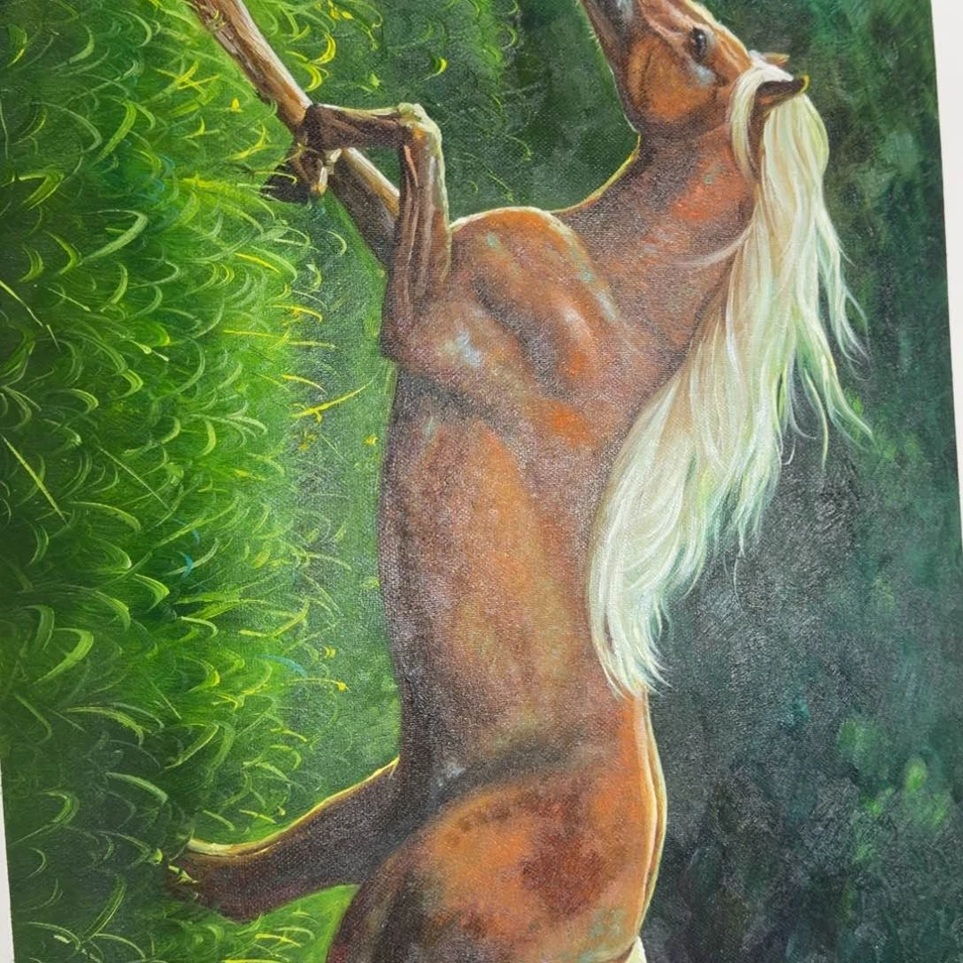 油画在哪呢我想问