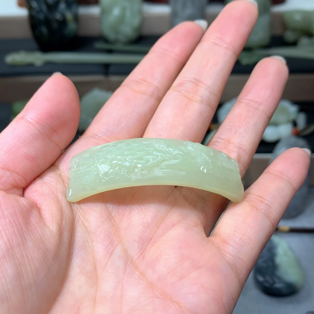 颈饰未镶嵌和田玉