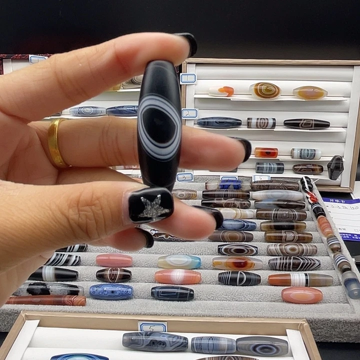 玛瑙/玉髓合金珠宝半成品