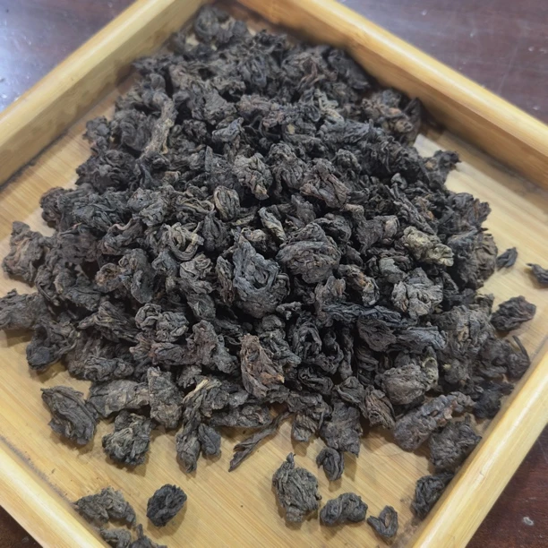 【到手100g】2010年保塘古树珍珠沱老茶100克/份熟茶