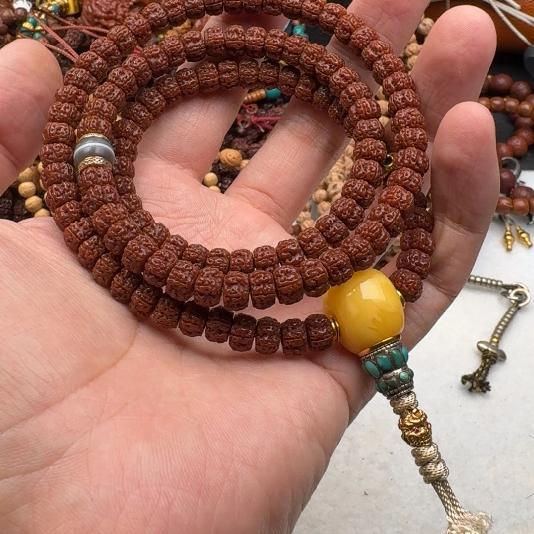 吊坠凤眼菩提手串