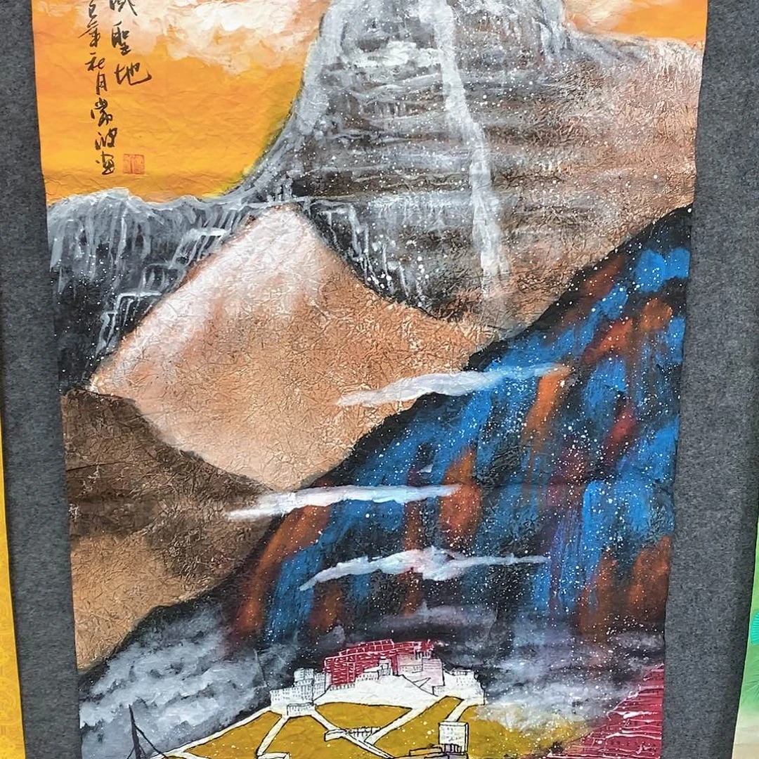 国画国画手绘作品