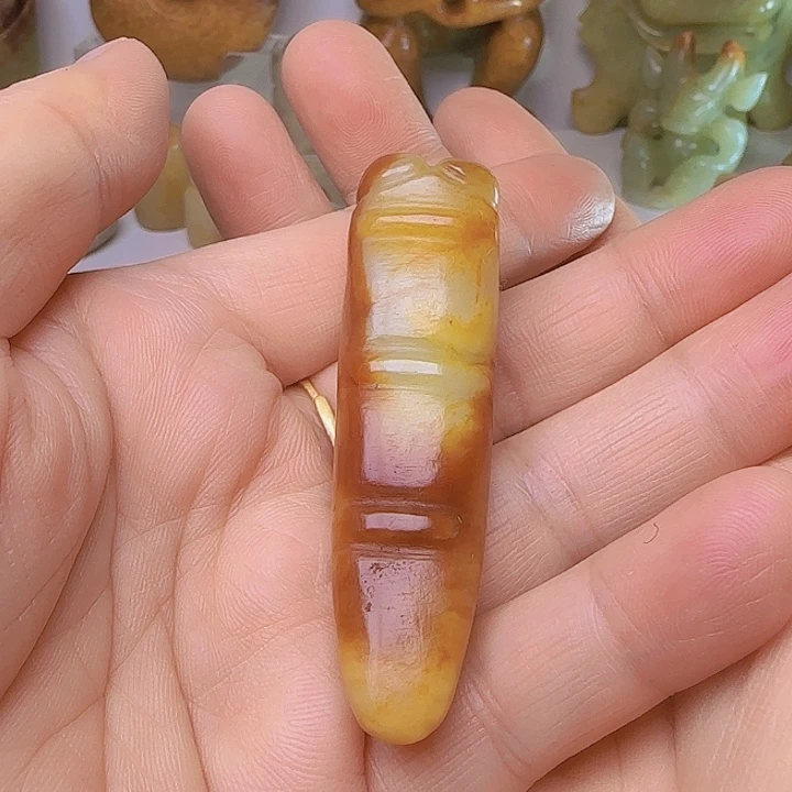 和田玉吊坠(不含链)未镶嵌