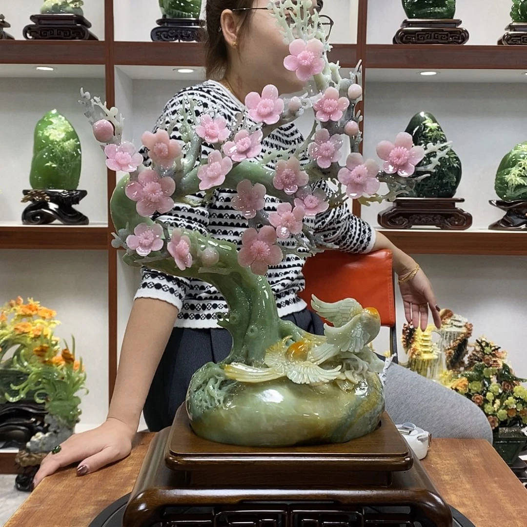 c***）玉山水摆件 玄关摆件