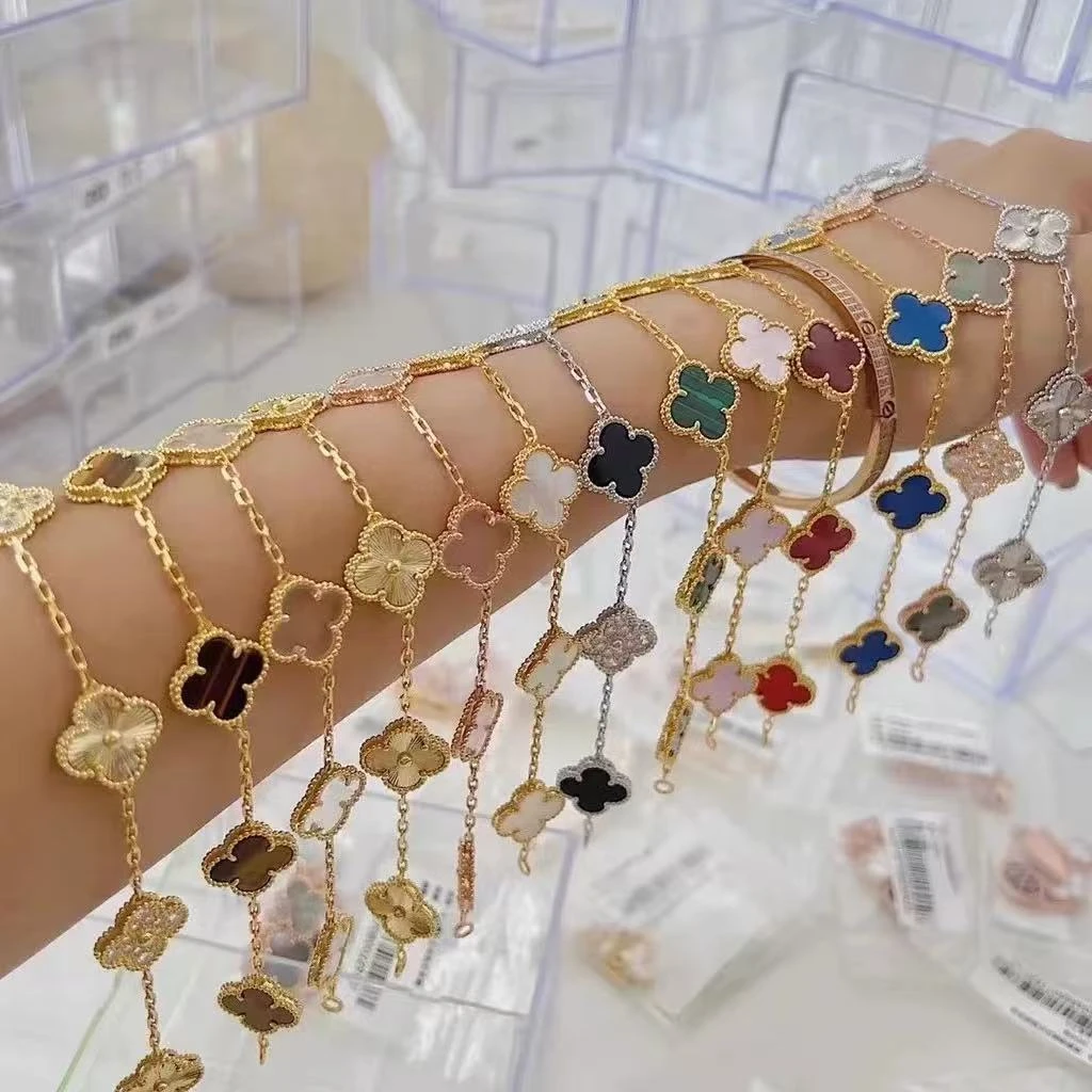 铜合金贝壳手链 ins简约经典小众可爱男女通用饰品小众首饰直播