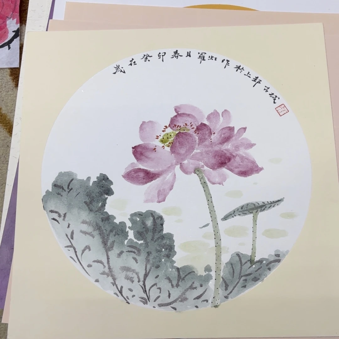 国画国画老师作品刘