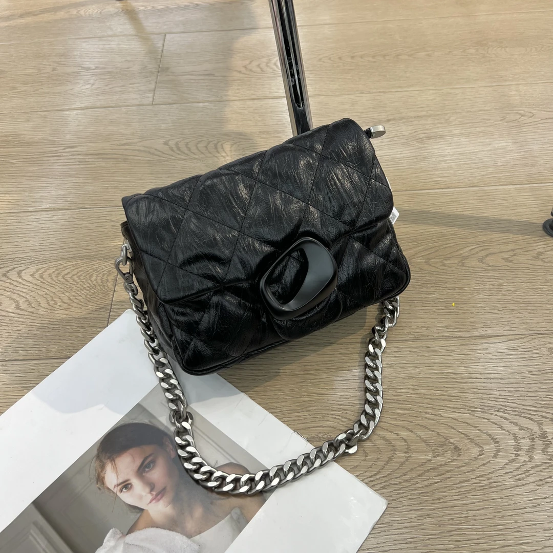 2025春夏新款潮流腋下百搭网红复古单肩斜挎包时尚女包 7172