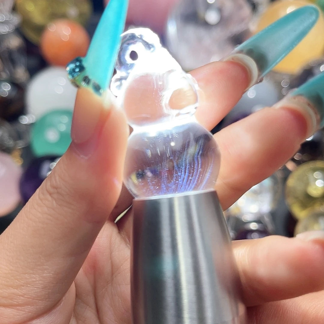 未镶嵌水晶珠宝半成品微瑕