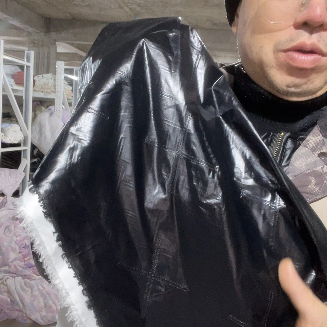 宽1.45米刺绣三合一羽绒服面料2米价188