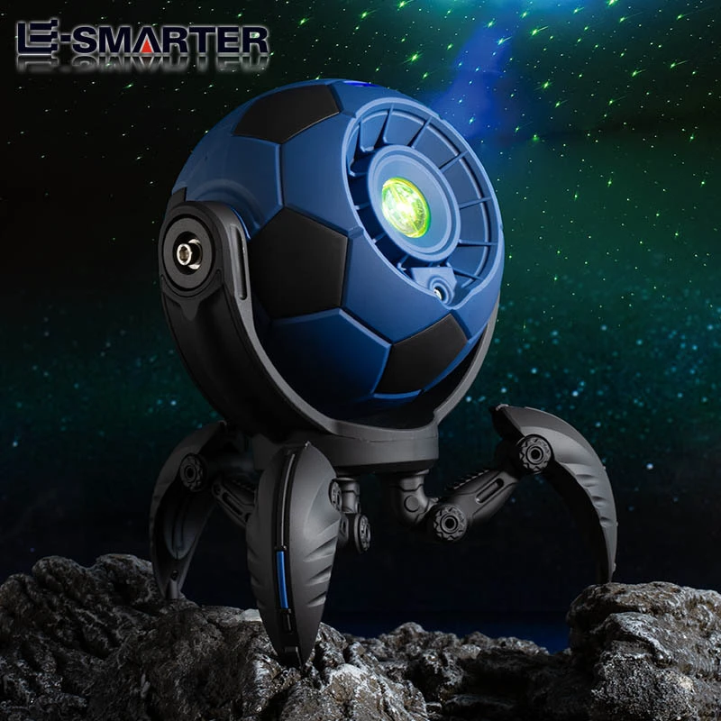 足球约会旋转动态爆款星空灯氛围激光休闲六灯芯