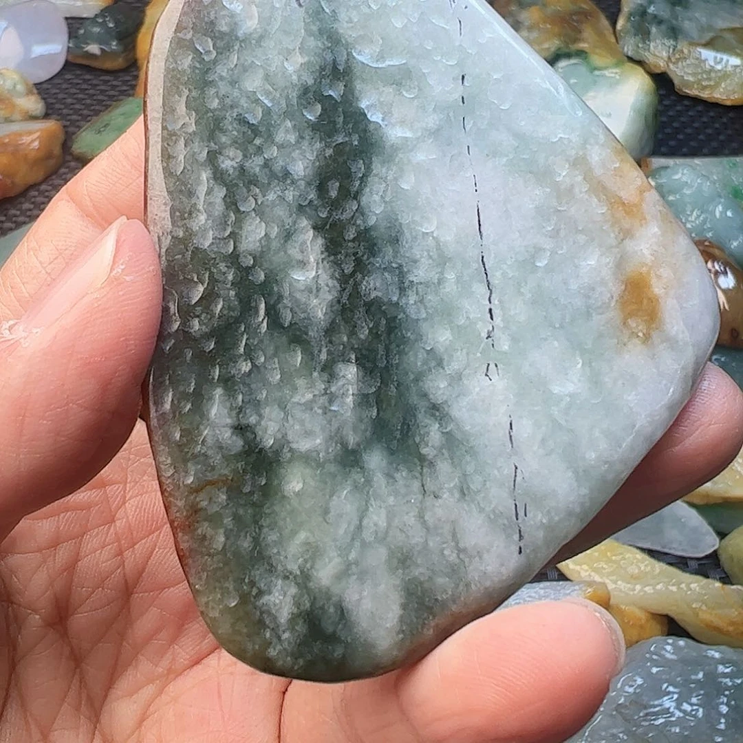 翡翠裸石缅甸翡翠