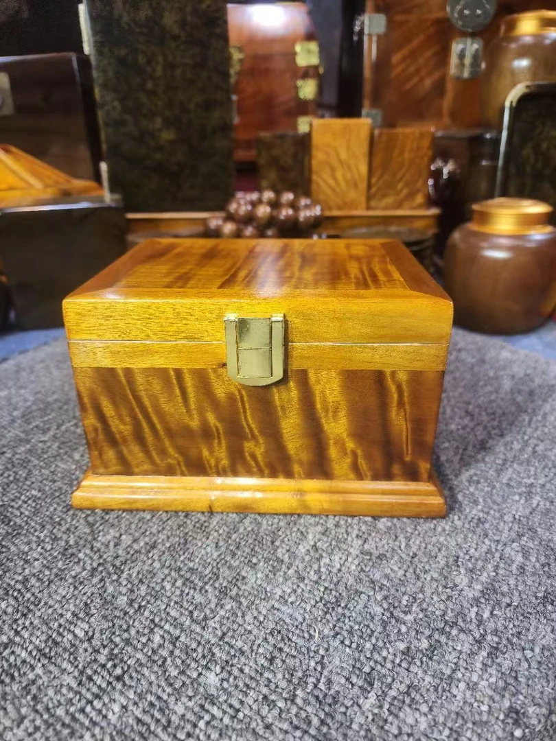 金丝楠木 小叶桢楠 收纳盒   精品