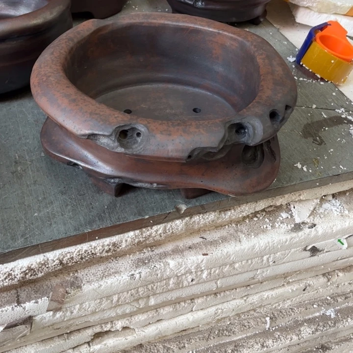 美***哥紫砂花盆宜兴紫砂工艺厂