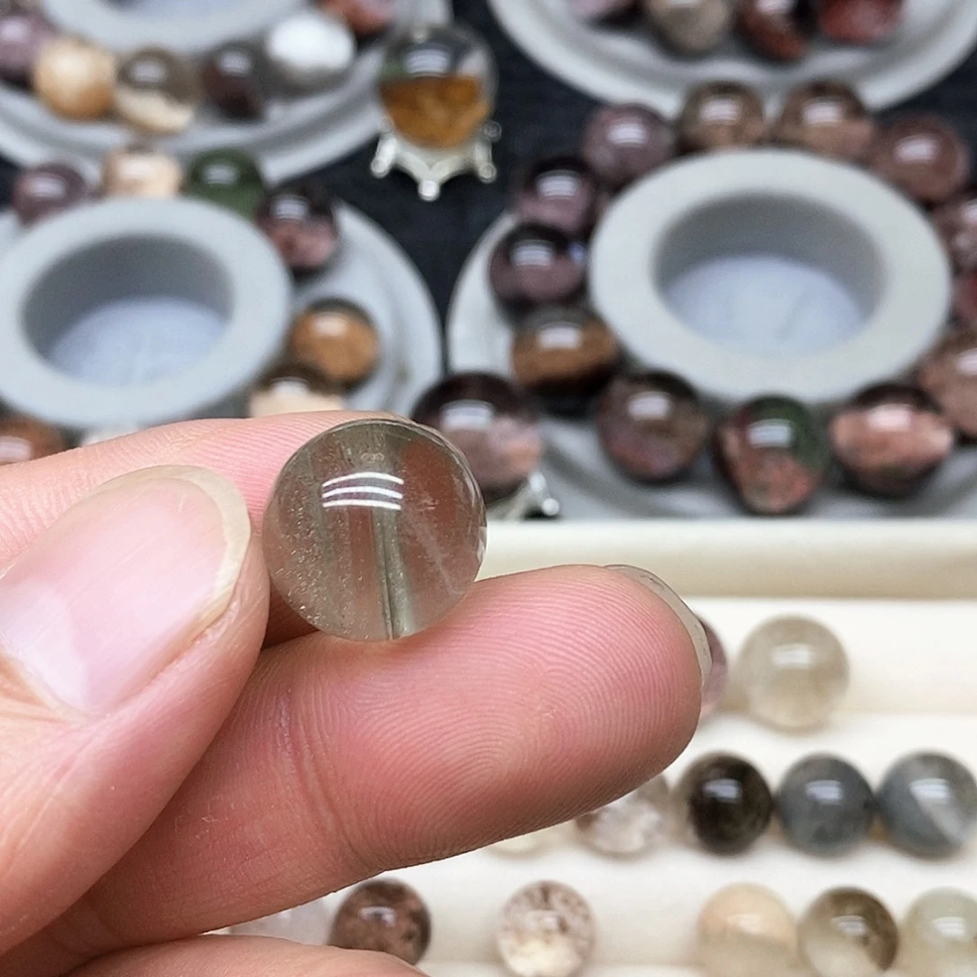 小***莲未镶嵌颈饰水晶德益堂水晶