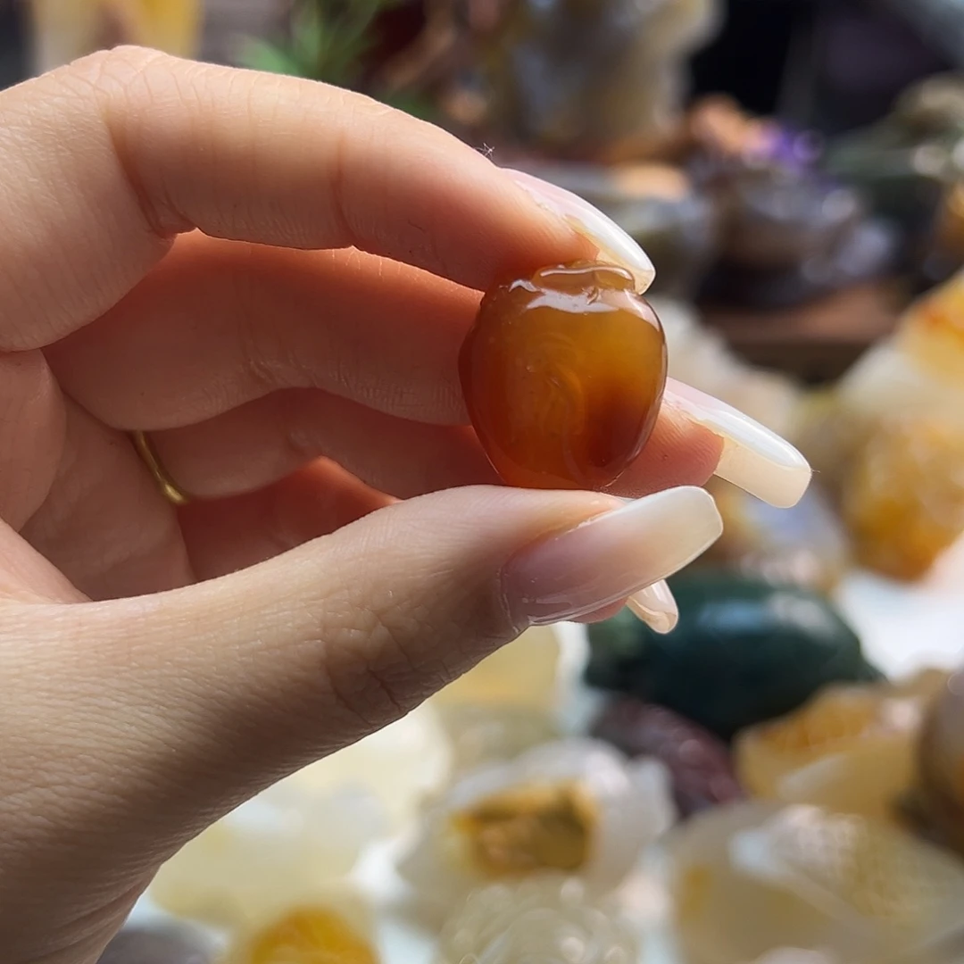 玛瑙/玉髓未镶嵌颈饰