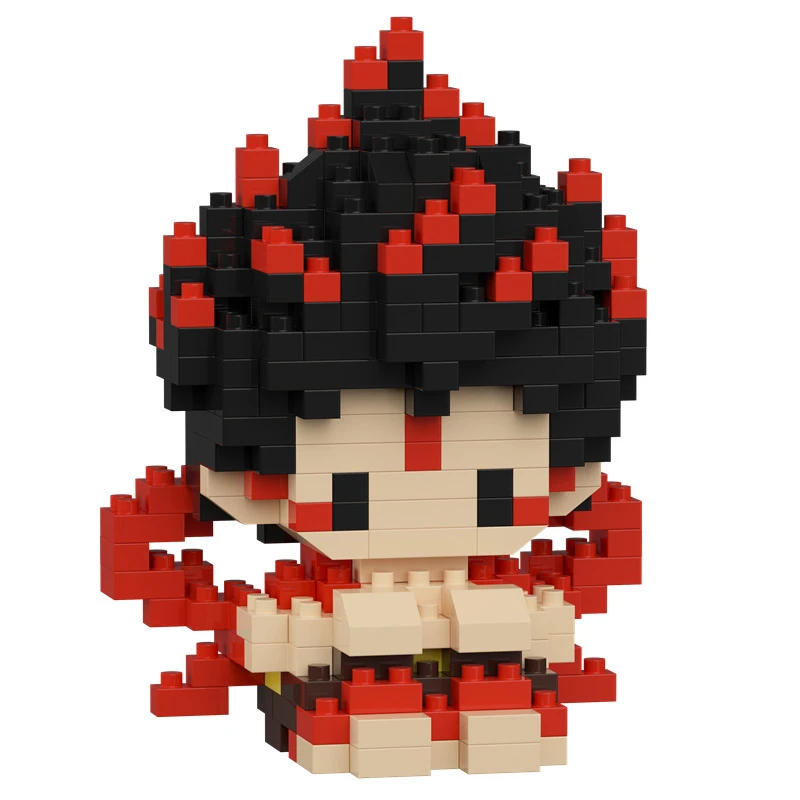 串联颗粒积木拼装小神仙卡通周边公仔手办玩具男女孩奖品六一礼物