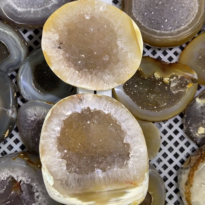 未镶嵌水晶珠宝半成品聚宝盆