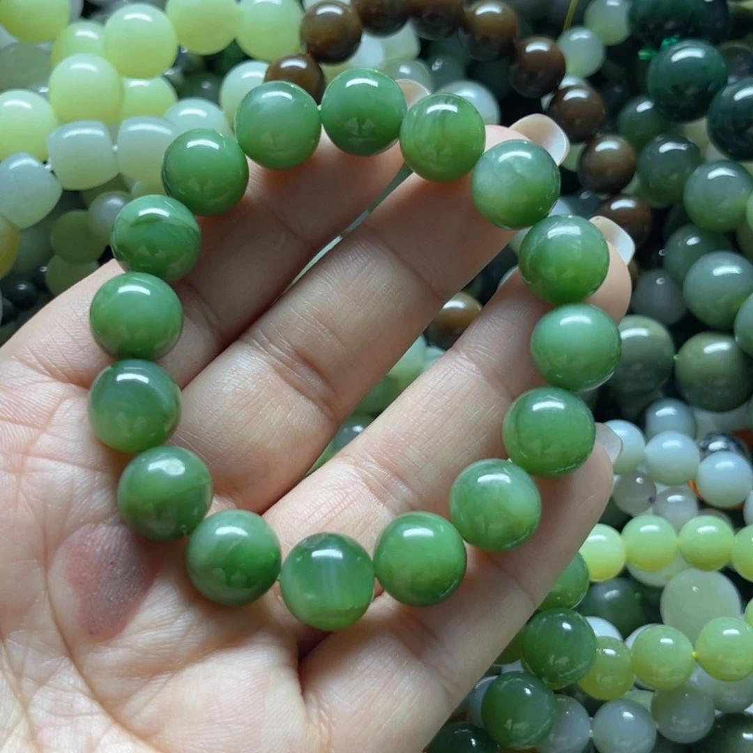 和田玉手链未镶嵌