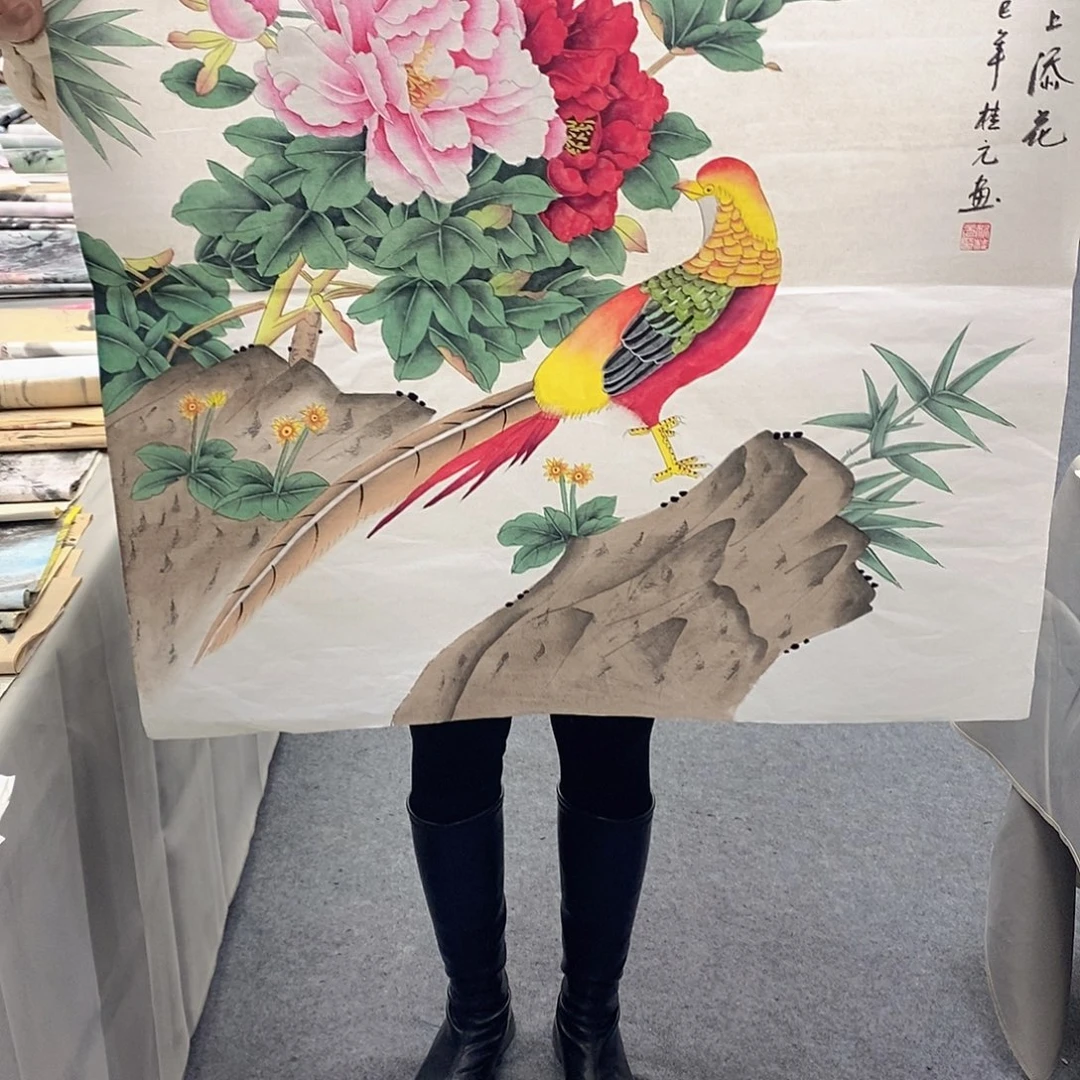 国画国画手绘作品