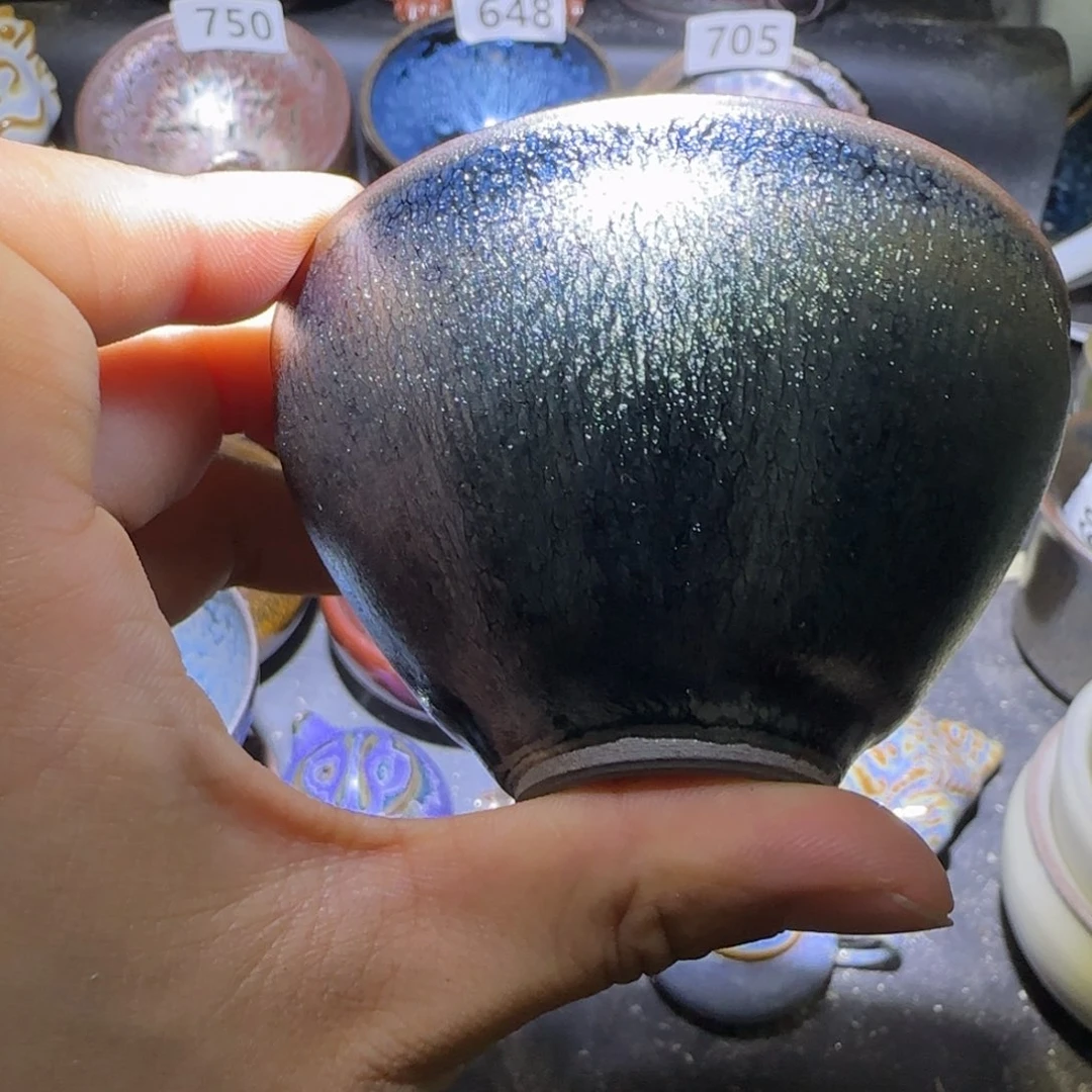 茶盏福建盏茶器束口薄胎