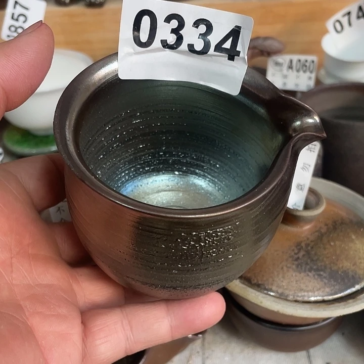 杯子陶柴烧纯手工334