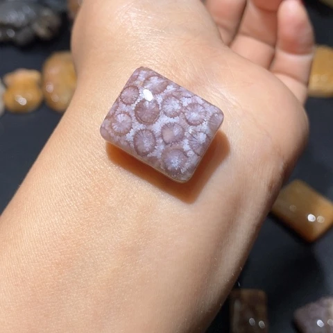 【闪购商品】硅化玉吊坠(不含链)未镶嵌