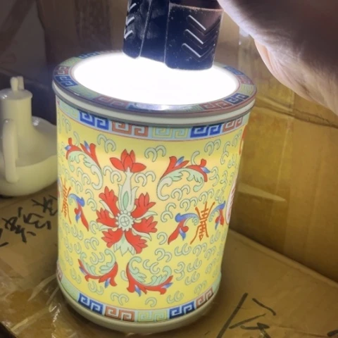 瓷其他笔筒一个老底
