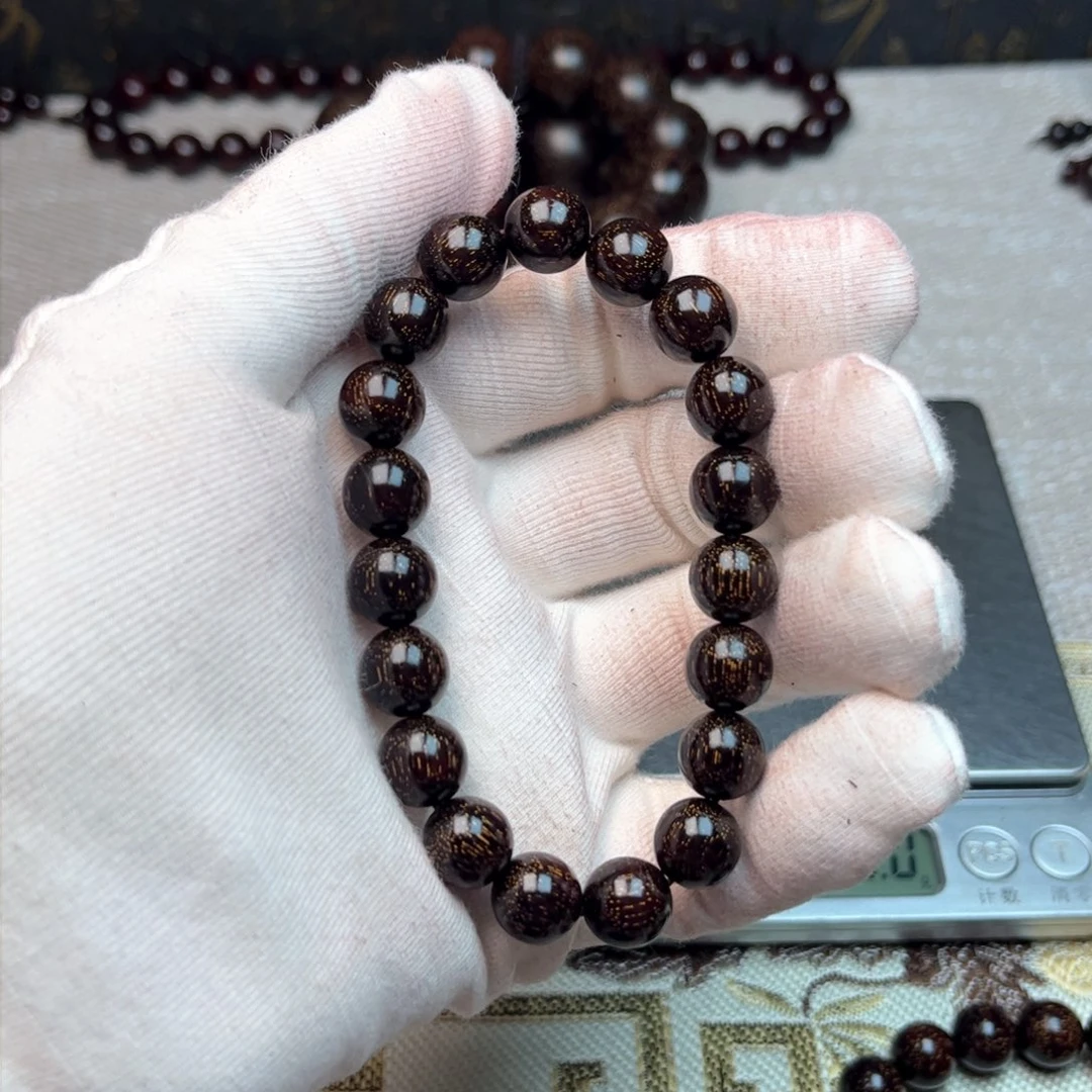 檀香紫檀（小叶紫檀）1.0 19颗 爆星