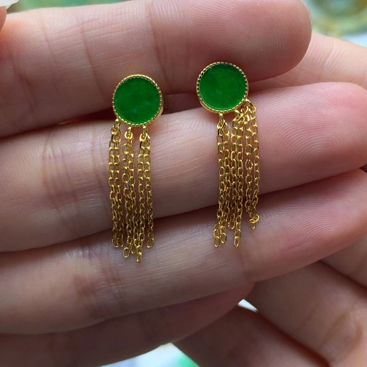 颈饰未镶嵌翡翠翡翠