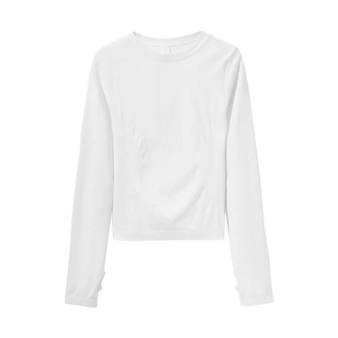 AMAZCOOL 训练服打底衫长袖运动休闲健身舒适裸感透气4790