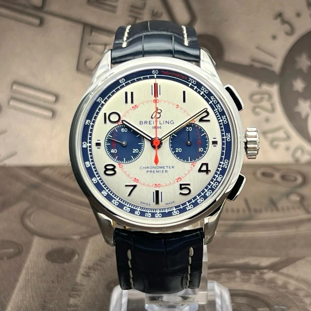 99新 BREITLING/百年灵 璞雅系列/AB011871G1P1/42mm/24年全套