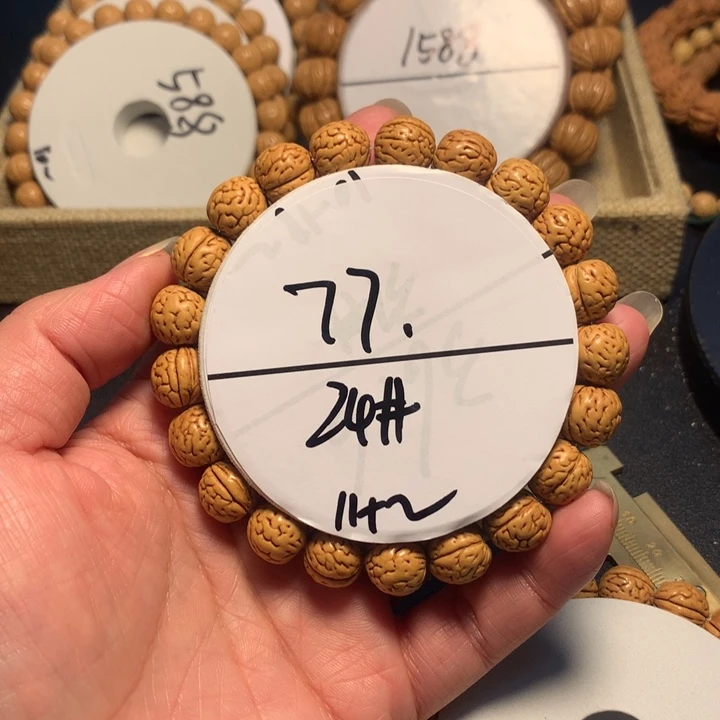 手串桃核24号了链接