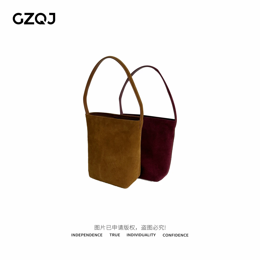GZQJ 新款秋冬大容量通勤斜跨包手提单肩斜胯包 57537