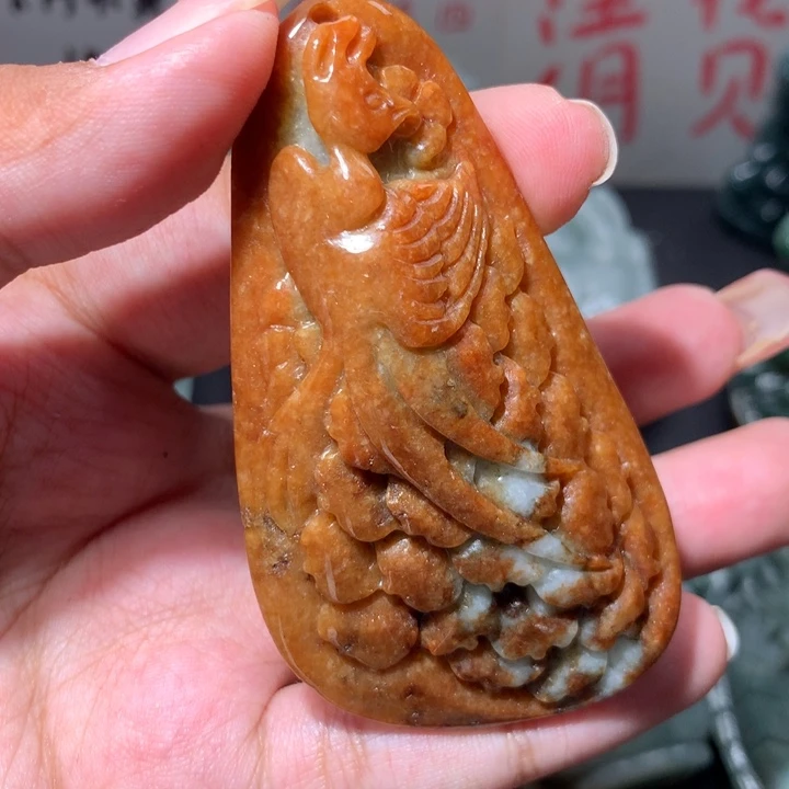 翡翠未镶嵌颈饰保真天然a货翡翠