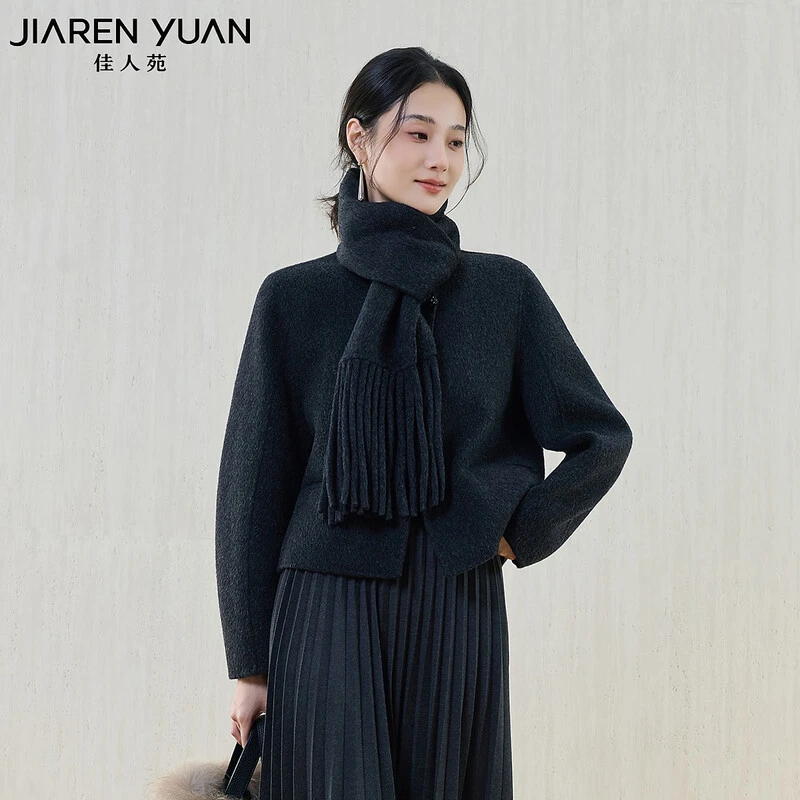 【达人专属】佳人苑毛呢外套J444512