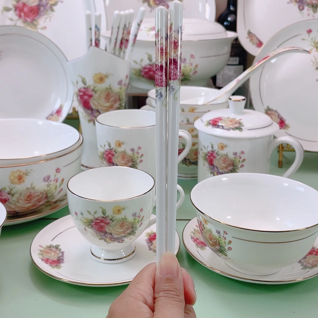 陈***姐45%以上骨粉骨瓷骨瓷筷子10双