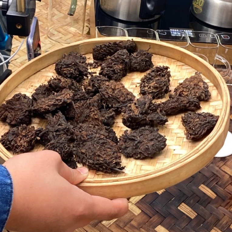 *2023年【傈所.茶头.春.古树】普洱（熟茶）散茶100-1月4日【02】