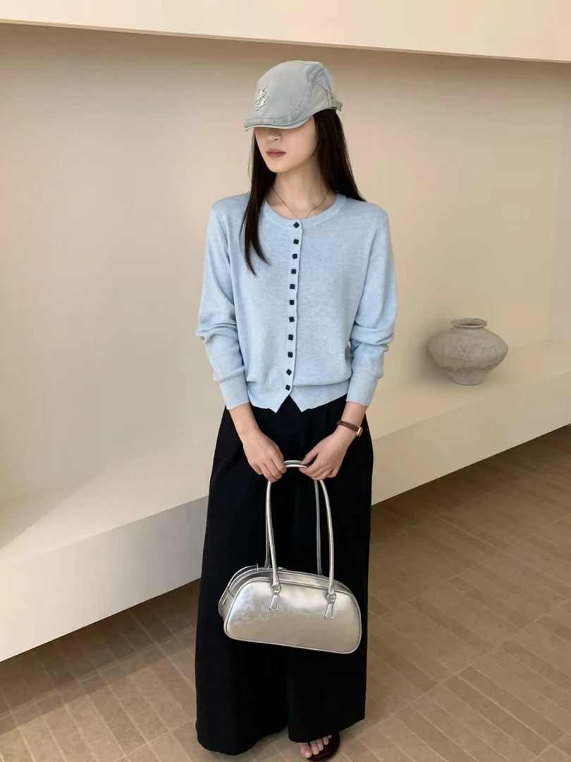 春季薄款百搭针织衫
